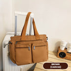 👜💼 Elegante Vintage-Schultertasche – 50% RABATT! ✨🤎 Uni-Design, praktisch & stilvoll für den Alltag – perfekt für Beruf und Freizeit