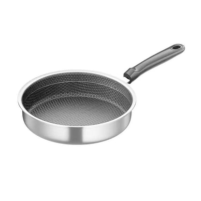 🍯🔥 Waben-Antihaft-Pfanne aus Edelstahl: 40% Rabatt!⚡⚡ Perfekt für fettarmes und gesundes Braten.