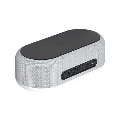 🌞🔋 6-in-1 Kabellose Ladestation 25W: Wecker, Bluetooth-Lautsprecher & Nachtlicht 🌙✨ – Alles für deinen Nachttisch!