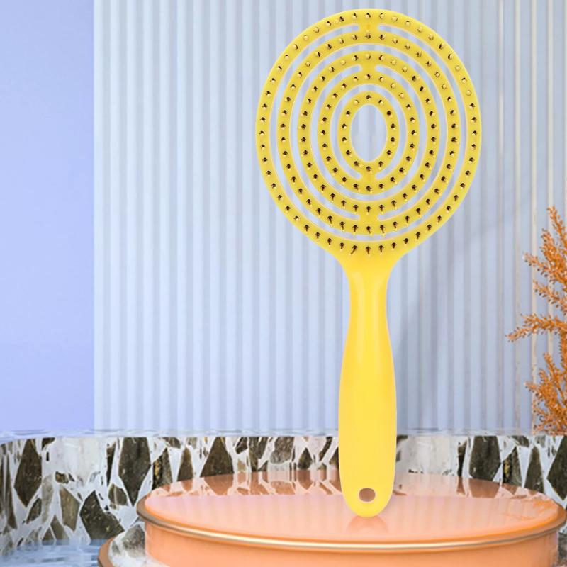 💨✨ Einzigartige tragbare Haarglättungsbürste mit Ionentechnik für frizzfreies Styling ⏳💥 -50% Rabatt für kurze Zeit