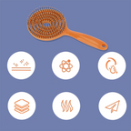 💨✨ Einzigartige tragbare Haarglättungsbürste mit Ionentechnik für frizzfreies Styling ⏳💥 -50% Rabatt für kurze Zeit