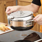 🍳🔥 Edelstahl-Bratpfanne mit Deckel – hitzebeständig & induktionsgeeignet 🔥🍳 Backofenfest, ergonomischer Griff, gleichmäßige Wärmeverteilung – für perfekte Bratergebnisse täglich. Jetzt sparen!