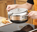 🍳🔥 Edelstahl-Bratpfanne mit Deckel – hitzebeständig & induktionsgeeignet 🔥🍳 Backofenfest, ergonomischer Griff, gleichmäßige Wärmeverteilung – für perfekte Bratergebnisse täglich. Jetzt sparen!