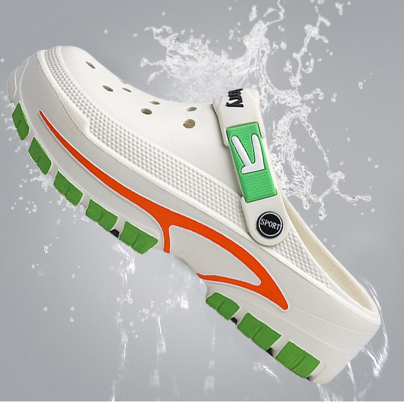 💎💨 50% RABATT! Atmungsaktive 2-in-1 Slip-On Sandalen für Herren 🏃‍♀️🌊 Rutschfeste EVA-Sohle & ultraleicht – ideal für Freizeit & Reisen