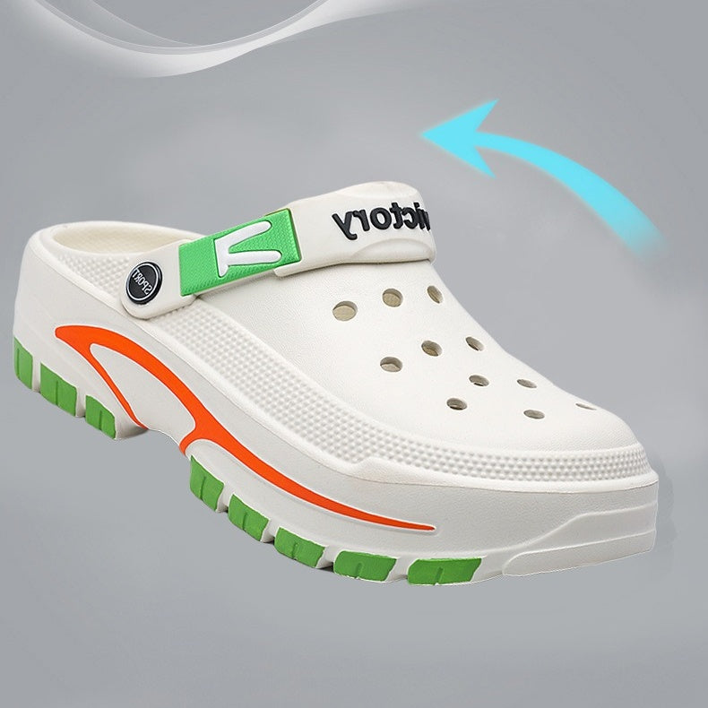 💎💨 50% RABATT! Atmungsaktive 2-in-1 Slip-On Sandalen für Herren 🏃‍♀️🌊 Rutschfeste EVA-Sohle & ultraleicht – ideal für Freizeit & Reisen