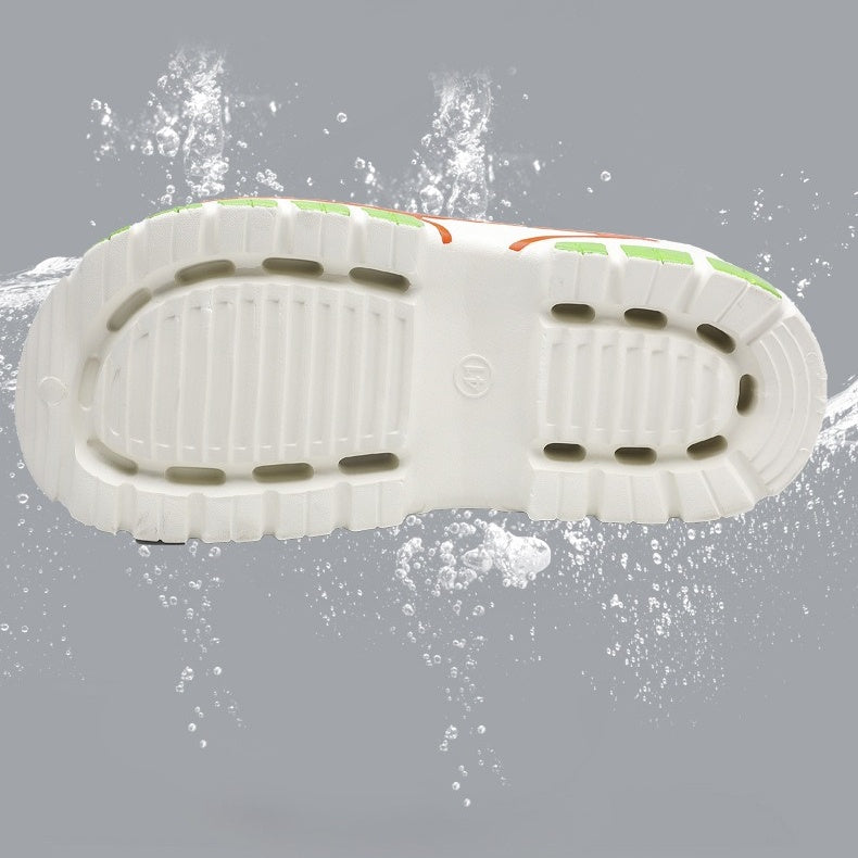 💎💨 50% RABATT! Atmungsaktive 2-in-1 Slip-On Sandalen für Herren 🏃‍♀️🌊 Rutschfeste EVA-Sohle & ultraleicht – ideal für Freizeit & Reisen