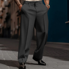 👖✨ Lässige Herrenhose mit Bundfalten und weitem Bein Perfekt für entspannte City-Styles ✓ Atmungsaktive Qualität ✓ Vielseitig kombinierbar Jetzt sichern!