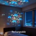 🥳🎉 Dynamisches LED-Projektorlicht, rotierend 💞⚡ Über 50.000+ verkauft! Ideal für Party & Haushalt – sofort Effekt erzielen.