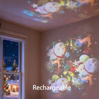 🥳🎉 Dynamisches LED-Projektorlicht, rotierend 💞⚡ Über 50.000+ verkauft! Ideal für Party & Haushalt – sofort Effekt erzielen.