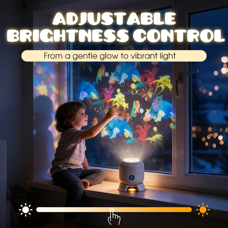 💡🌀 Dynamischer rotierender LED-Projektor mit Fernbedienung 🌟🎨 Lichteffekte für Party, Zuhause & Events – schafft stimmungsvolles Ambiente, einfache Bedienung, sofortiger Hingucker!