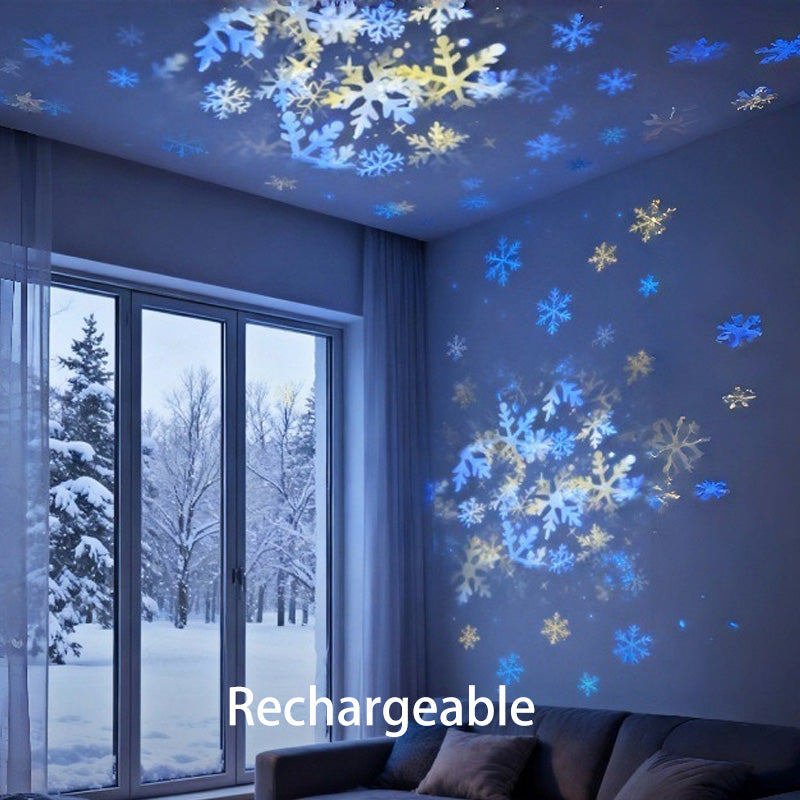 💡🌀 Dynamischer rotierender LED-Projektor mit Fernbedienung 🌟🎨 Lichteffekte für Party, Zuhause & Events – schafft stimmungsvolles Ambiente, einfache Bedienung, sofortiger Hingucker!