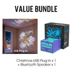 💡🌀 Dynamischer rotierender LED-Projektor mit Fernbedienung 🌟🎨 Lichteffekte für Party, Zuhause & Events – schafft stimmungsvolles Ambiente, einfache Bedienung, sofortiger Hingucker!