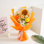 🌸🌿 Handgefertigter Häkelstrauß – Muttertags-Special mit 50% Rabatt! 🎁✨ Naturgetreu, langlebig & perfekt als Deko oder Geschenk