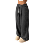 👖✨ Damen-Cordhose mit weitem Bein und Kordelzug – 🍃💫 perfekt für Alltag & Büro Hochwertiger Cordstoff, elastischer Bund – maximaler Komfort und lässiger Style vereint