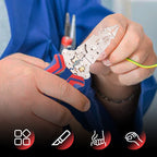 🔧⚡ Multifunktionale Elektriker-Zange mit Spannungsprüfung 🔨📏 Sparen Sie Zeit & Werkzeug – messen, greifen, abisolieren in einem! Ideal für Elektroinstallation & Servicetechnik. Kompakt, klappbar, immer griffbereit. Jetzt entdecken & Effizienz steigern!