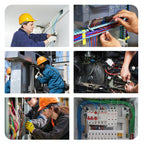 🔧⚡ Multifunktionale Elektriker-Zange mit Spannungsprüfung 🔨📏 Sparen Sie Zeit & Werkzeug – messen, greifen, abisolieren in einem! Ideal für Elektroinstallation & Servicetechnik. Kompakt, klappbar, immer griffbereit. Jetzt entdecken & Effizienz steigern!