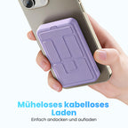 🔋⚡️ Letzter Tag: 50% auf magnetische Powerbank + Kauf von 2 spart weitere 10%! ✨💥 5000mAh & 20W Schnellladung – Deine kabellose Energie für Reise und Büro.
