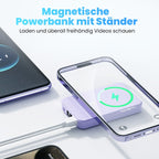 🔋⚡️ Letzter Tag: 50% auf magnetische Powerbank + Kauf von 2 spart weitere 10%! ✨💥 5000mAh & 20W Schnellladung – Deine kabellose Energie für Reise und Büro.