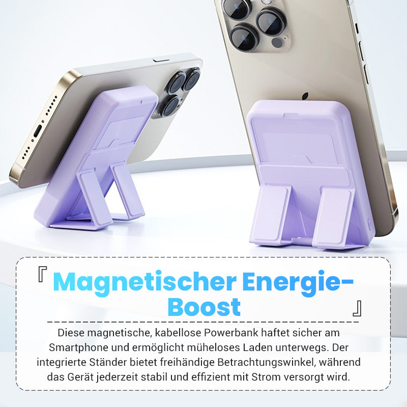 🔋⚡️ Letzter Tag: 50% auf magnetische Powerbank + Kauf von 2 spart weitere 10%! ✨💥 5000mAh & 20W Schnellladung – Deine kabellose Energie für Reise und Büro.