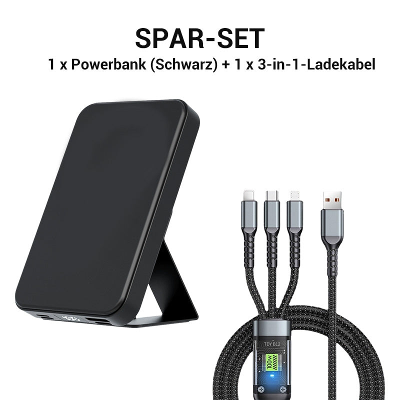 🔋⚡️ Letzter Tag: 50% auf magnetische Powerbank + Kauf von 2 spart weitere 10%! ✨💥 5000mAh & 20W Schnellladung – Deine kabellose Energie für Reise und Büro.