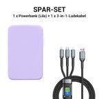 🔋⚡️ Letzter Tag: 50% auf magnetische Powerbank + Kauf von 2 spart weitere 10%! ✨💥 5000mAh & 20W Schnellladung – Deine kabellose Energie für Reise und Büro.