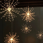 ✨🎆 50% RABATT! Solar-Feuerwerks-Lichterkette: 280 warmweiße LEDs, 8 Leuchtmodi 🌿💡 für Garten, Party & Terrasse – wasserdicht & dekorativ