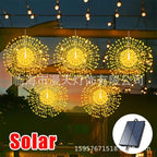 ✨🎆 50% RABATT! Solar-Feuerwerks-Lichterkette: 280 warmweiße LEDs, 8 Leuchtmodi 🌿💡 für Garten, Party & Terrasse – wasserdicht & dekorativ