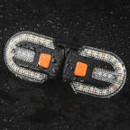 🌱🚴 Fahrradrücklicht mit Fernbedienung – 50% Frühlings-Rabatt!🔔💡 Blinker & Warnlicht, USB-C, 38 LEDs