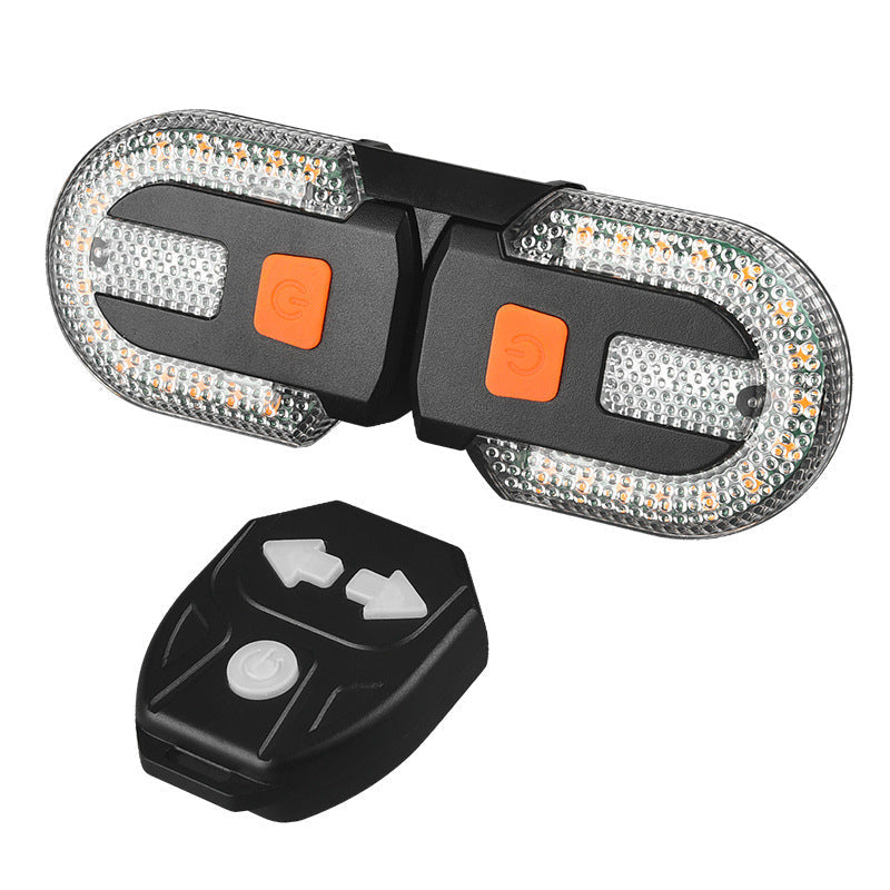 🌱🚴 Fahrradrücklicht mit Fernbedienung – 50% Frühlings-Rabatt!🔔💡 Blinker & Warnlicht, USB-C, 38 LEDs