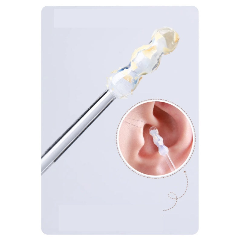 👂🌟 Ohrschmalz-Entferner Stäbchen mit Silikon-Paddel – sicherer als Wattestäbchen! 🌟👂 Einfach, hygienisch und wiederverwendbar. Sanft zu Kindern & empfindlichen Ohren. 👶🛡️