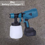 🎨⚡ KABELLOSES SPRÜHGERÄT – 5 Düsen, Hochdruck, ergonomisch 🔥💎 50% AUF RABATT – Perfekt für Lackierarbeiten, präzise & sauber.