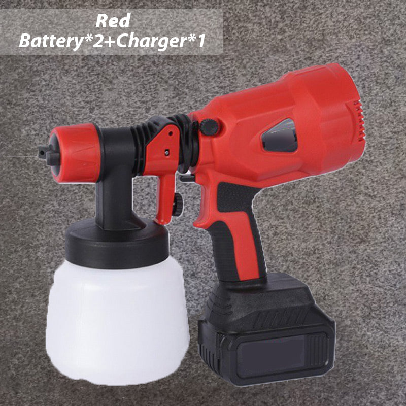 🎨⚡ KABELLOSES SPRÜHGERÄT – 5 Düsen, Hochdruck, ergonomisch 🔥💎 50% AUF RABATT – Perfekt für Lackierarbeiten, präzise & sauber.