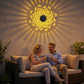 🌿💡 Solar-Mandalaleuchte 2-in-1: Boden- & Wandleuchte für Garten & Terrasse 🌙✨ mit Vintage-Projektion, rostfrei & IP65 – 60% RABATT!