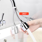 🚿💧 Küchenarmatur Extended mit 360° drehbarer Druckbrause – flexibles Spülen & einfache Reinigung 💦✨ Ideal für jede Spüle, perfekte Wasserabdeckung, hochwertige Chrom-Oberfläche. Jetzt Küchenkomfort erleben!