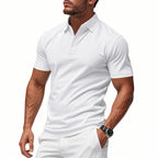 ✨🔥 Kurzarm-Hemdchen-Shirt mit Reverskragen – schnell trocknend & atmungsaktiv, ideal für heiße Tage ✔️👕 vielseitig kombinierbar, perfekt für Freizeit & Büro