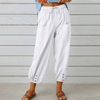 🔥👖Angesagte weite Hose für Damen – super bequem & vielseitig kombinierbar✨ Perfekt für lässige Bürotage oder entspannte Treffen mit Freunden💃 Jetzt die neue Lieblingshose sichern!
