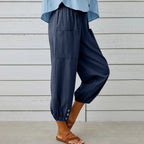 🔥👖Angesagte weite Hose für Damen – super bequem & vielseitig kombinierbar✨ Perfekt für lässige Bürotage oder entspannte Treffen mit Freunden💃 Jetzt die neue Lieblingshose sichern!