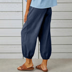 🔥👖Angesagte weite Hose für Damen – super bequem & vielseitig kombinierbar✨ Perfekt für lässige Bürotage oder entspannte Treffen mit Freunden💃 Jetzt die neue Lieblingshose sichern!