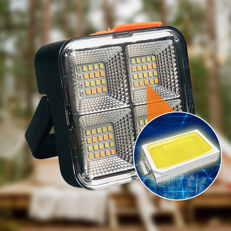 💡🔋 Tragbare Solar-Arbeitsleuchte mit 4 Modi: Hell, sparsam, Notlicht, Dämmerungssensor 🔄☀️ – Für Baustelle, Werkstatt & Camping. Wiederaufladbar, robust, kabellos. Jetzt sparen!
