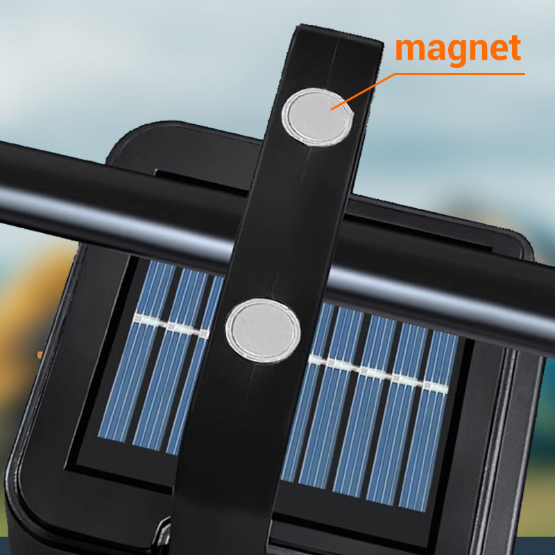 💡🔋 Tragbare Solar-Arbeitsleuchte mit 4 Modi: Hell, sparsam, Notlicht, Dämmerungssensor 🔄☀️ – Für Baustelle, Werkstatt & Camping. Wiederaufladbar, robust, kabellos. Jetzt sparen!