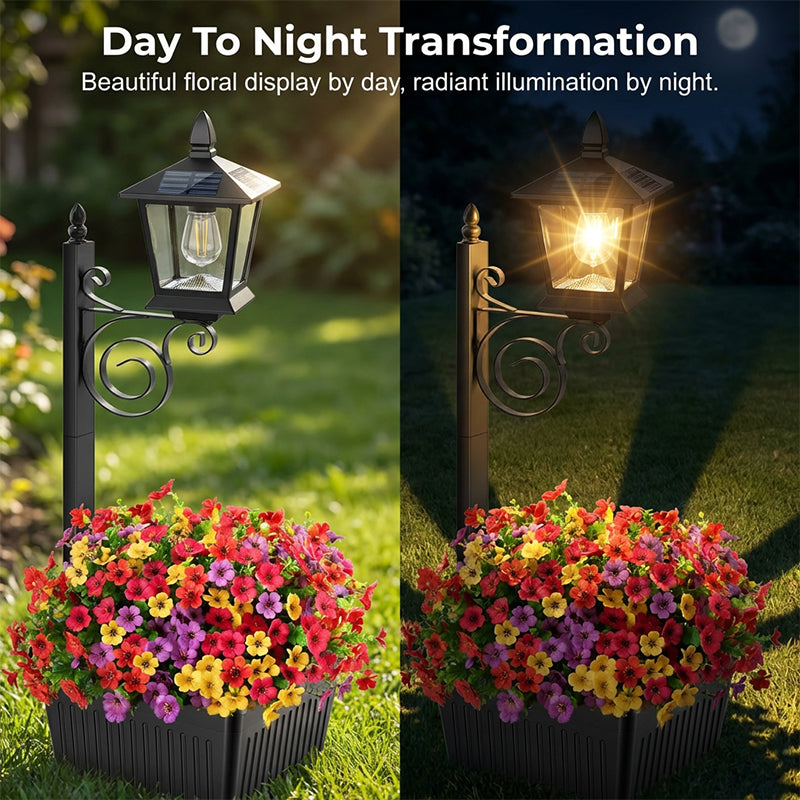 🌿☀️ Solar-Blumentopfleuchte 2-in-1 – warmweißes Licht, wetterfest für Garten & Terrasse, energiesparend, dekorativ 🌟✨ Überzeugende Optik & Funktion – perfekt für den Eingangsbereich – jetzt entdecken!