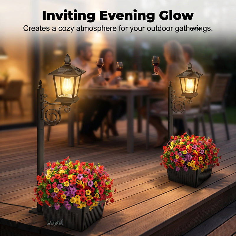 🌿☀️ Solar-Blumentopfleuchte 2-in-1 – warmweißes Licht, wetterfest für Garten & Terrasse, energiesparend, dekorativ 🌟✨ Überzeugende Optik & Funktion – perfekt für den Eingangsbereich – jetzt entdecken!