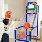 🏀⛹️ Indoor-Basketball-Arcade-Spiel mit 4 Bällen – kinderfreundliches Korbspiel für Zuhause 🎯🏀 perfekt für Spielzimmer & Party, fördert Motorik, unzerbrechlicher Rahmen, sofort spielbereit!