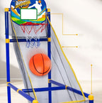 🏀⛹️ Indoor-Basketball-Arcade-Spiel mit 4 Bällen – kinderfreundliches Korbspiel für Zuhause 🎯🏀 perfekt für Spielzimmer & Party, fördert Motorik, unzerbrechlicher Rahmen, sofort spielbereit!