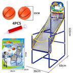 🏀⛹️ Indoor-Basketball-Arcade-Spiel mit 4 Bällen – kinderfreundliches Korbspiel für Zuhause 🎯🏀 perfekt für Spielzimmer & Party, fördert Motorik, unzerbrechlicher Rahmen, sofort spielbereit!