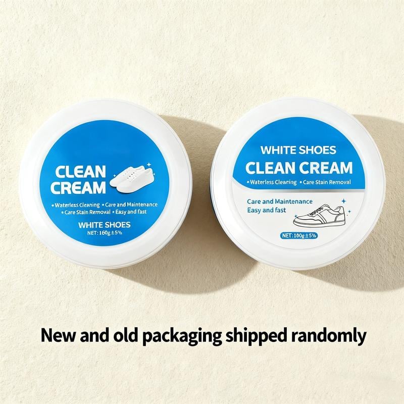 🧼✨ No-Wash Schuh & Leder Reiniger Creme – Fleckenentferner mit Schwamm 🧽👟 Einfach auftragen, sofortige Frische – ideal für Sneaker, Sofa & Autositze.