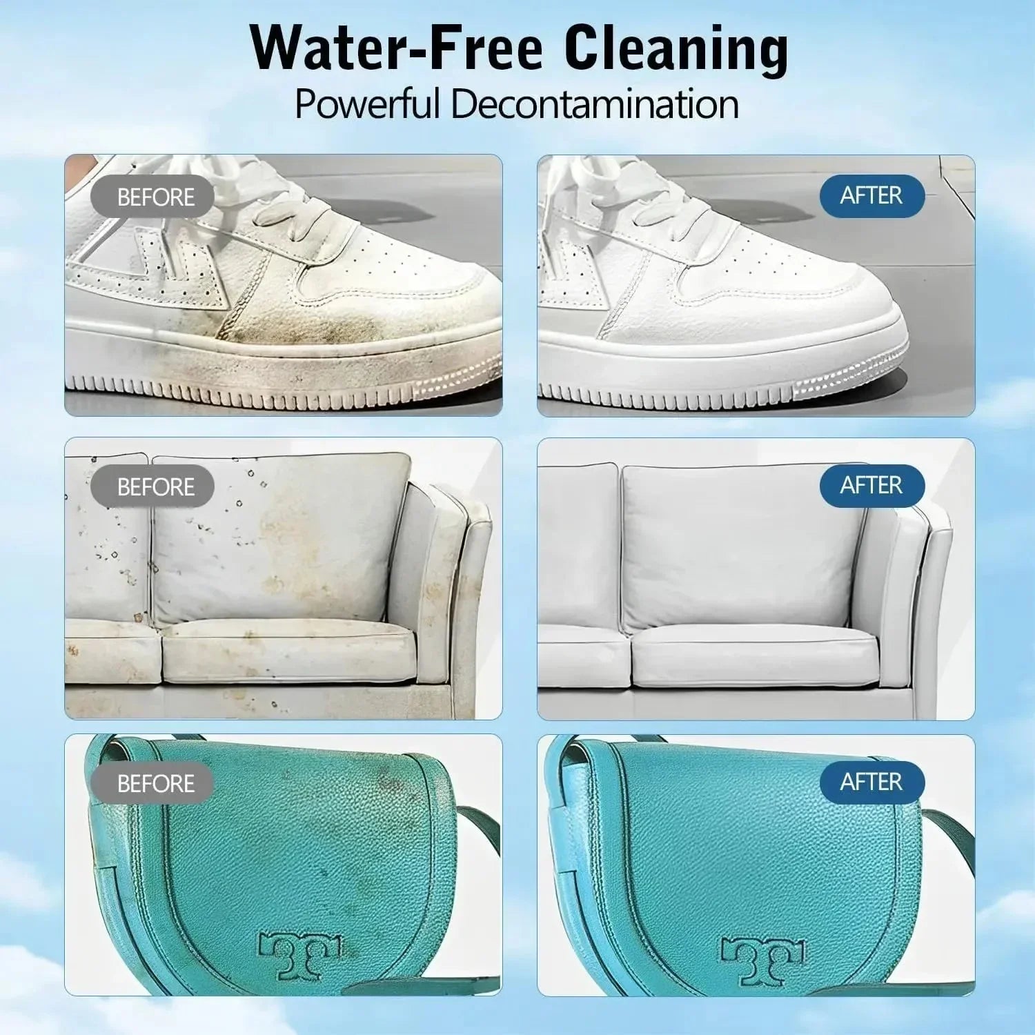 🧼✨ No-Wash Schuh & Leder Reiniger Creme – Fleckenentferner mit Schwamm 🧽👟 Einfach auftragen, sofortige Frische – ideal für Sneaker, Sofa & Autositze.