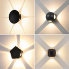 ✨💡 Moderne LED-Wandleuchte mit geometrischem Lichteffekt – stilvolle Akzente für Wohnzimmer & Flur 🌟🔲 energiesparend, blendfrei & sofortige Eleganz – sicher jetzt im Angebot sparen!
