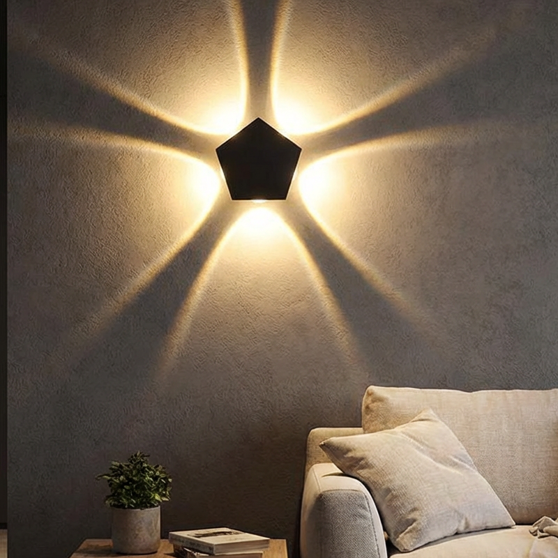 ✨💡 Moderne LED-Wandleuchte mit geometrischem Lichteffekt – stilvolle Akzente für Wohnzimmer & Flur 🌟🔲 energiesparend, blendfrei & sofortige Eleganz – sicher jetzt im Angebot sparen!