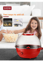 🍿⚡ Popcornmaker – per Knopfdruck perfektes Popcorn 🎯🔥 für Heimkino & Snack-Abende, schnell, fettarm, stylisch – einfach genial!